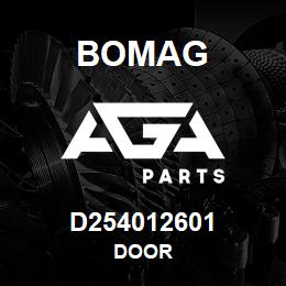 D254012601 Bomag Door | AGA Parts