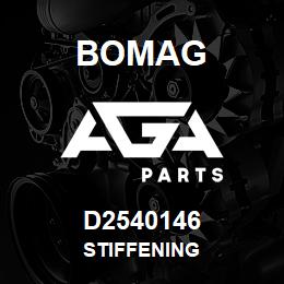 D2540146 Bomag Stiffening | AGA Parts