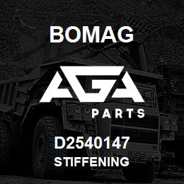 D2540147 Bomag Stiffening | AGA Parts