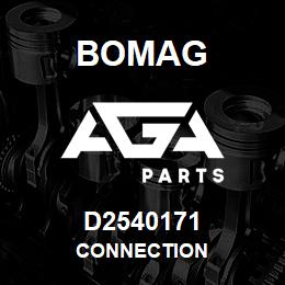 D2540171 Bomag Connection | AGA Parts