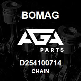 D254100714 Bomag Chain | AGA Parts