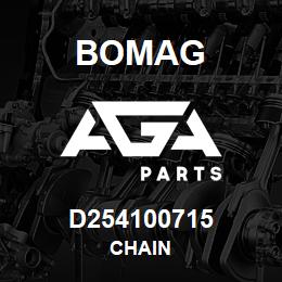 D254100715 Bomag Chain | AGA Parts