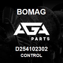 D254102302 Bomag Control | AGA Parts