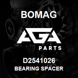 D2541026 Bomag Bearing spacer | AGA Parts