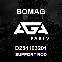 D254103201 Bomag Support rod | AGA Parts