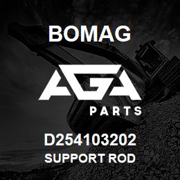 D254103202 Bomag Support rod | AGA Parts