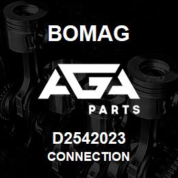 D2542023 Bomag Connection | AGA Parts