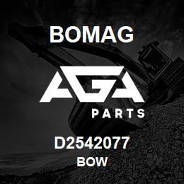 D2542077 Bomag Bow | AGA Parts