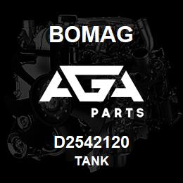 D2542120 Bomag Tank | AGA Parts