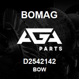 D2542142 Bomag Bow | AGA Parts