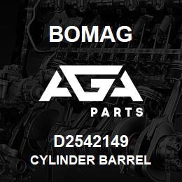 D2542149 Bomag Cylinder barrel | AGA Parts