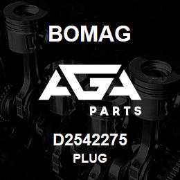 D2542275 Bomag Plug | AGA Parts