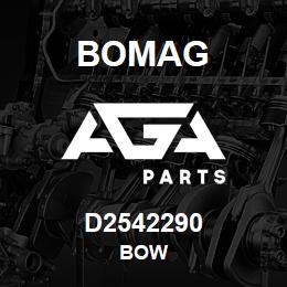 D2542290 Bomag Bow | AGA Parts