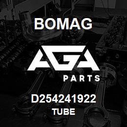 D254241922 Bomag Tube | AGA Parts