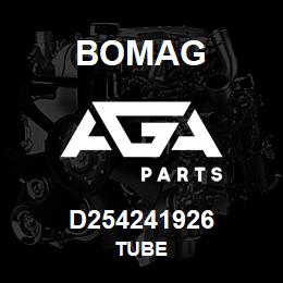 D254241926 Bomag Tube | AGA Parts