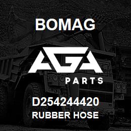 D254244420 Bomag Rubber hose | AGA Parts