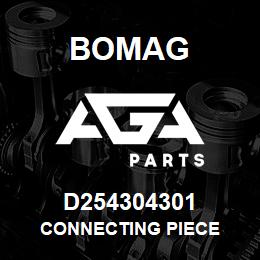 D254304301 Bomag Connecting piece | AGA Parts