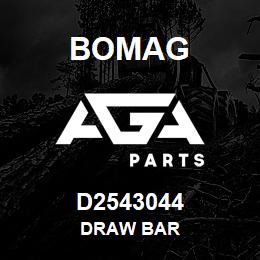 D2543044 Bomag Draw bar | AGA Parts