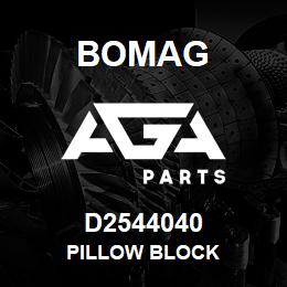 D2544040 Bomag Pillow block | AGA Parts