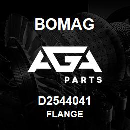 D2544041 Bomag Flange | AGA Parts