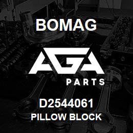 D2544061 Bomag Pillow block | AGA Parts