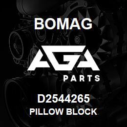 D2544265 Bomag Pillow block | AGA Parts