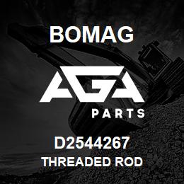 D2544267 Bomag Threaded rod | AGA Parts