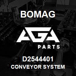 D2544401 Bomag Conveyor system | AGA Parts