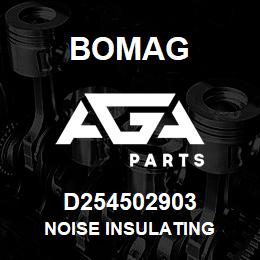 D254502903 Bomag Noise insulating | AGA Parts