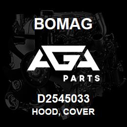 D2545033 Bomag Hood, cover | AGA Parts