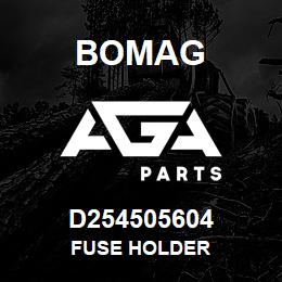 D254505604 Bomag Fuse holder | AGA Parts