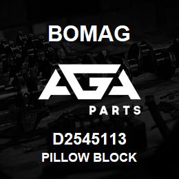 D2545113 Bomag Pillow block | AGA Parts