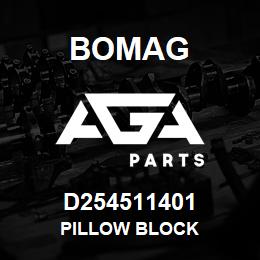 D254511401 Bomag Pillow block | AGA Parts