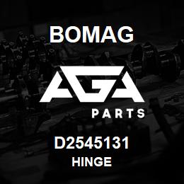 D2545131 Bomag Hinge | AGA Parts