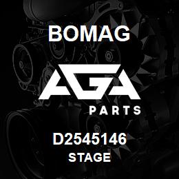 D2545146 Bomag Stage | AGA Parts