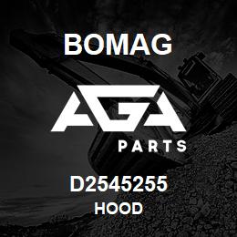 D2545255 Bomag Hood | AGA Parts