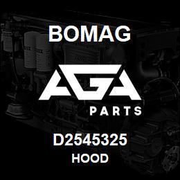 D2545325 Bomag Hood | AGA Parts