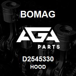 D2545330 Bomag Hood | AGA Parts