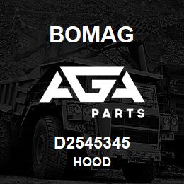 D2545345 Bomag Hood | AGA Parts