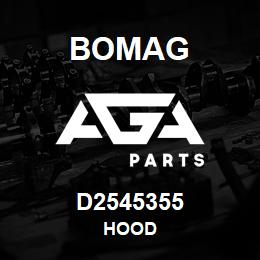 D2545355 Bomag Hood | AGA Parts