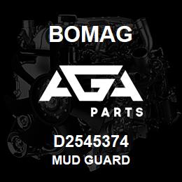 D2545374 Bomag Mud guard | AGA Parts