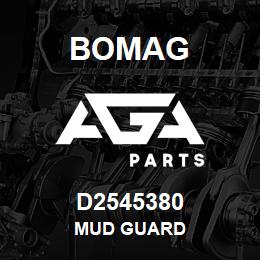 D2545380 Bomag Mud guard | AGA Parts