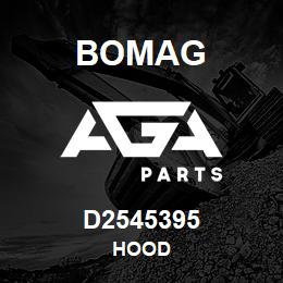 D2545395 Bomag Hood | AGA Parts