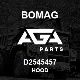 D2545457 Bomag Hood | AGA Parts