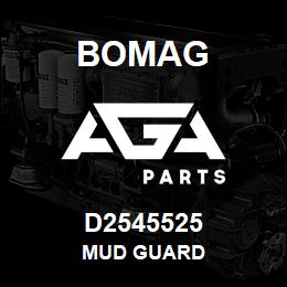 D2545525 Bomag Mud guard | AGA Parts