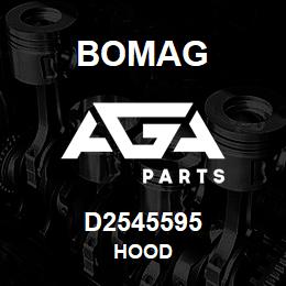 D2545595 Bomag Hood | AGA Parts