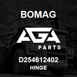 D254612402 Bomag Hinge | AGA Parts