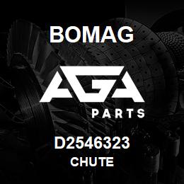 D2546323 Bomag Chute | AGA Parts