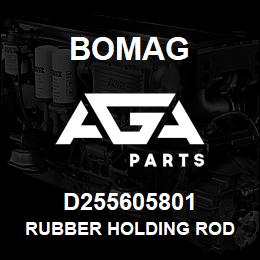 D255605801 Bomag Rubber holding rod | AGA Parts