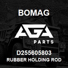 D255605803 Bomag Rubber holding rod | AGA Parts